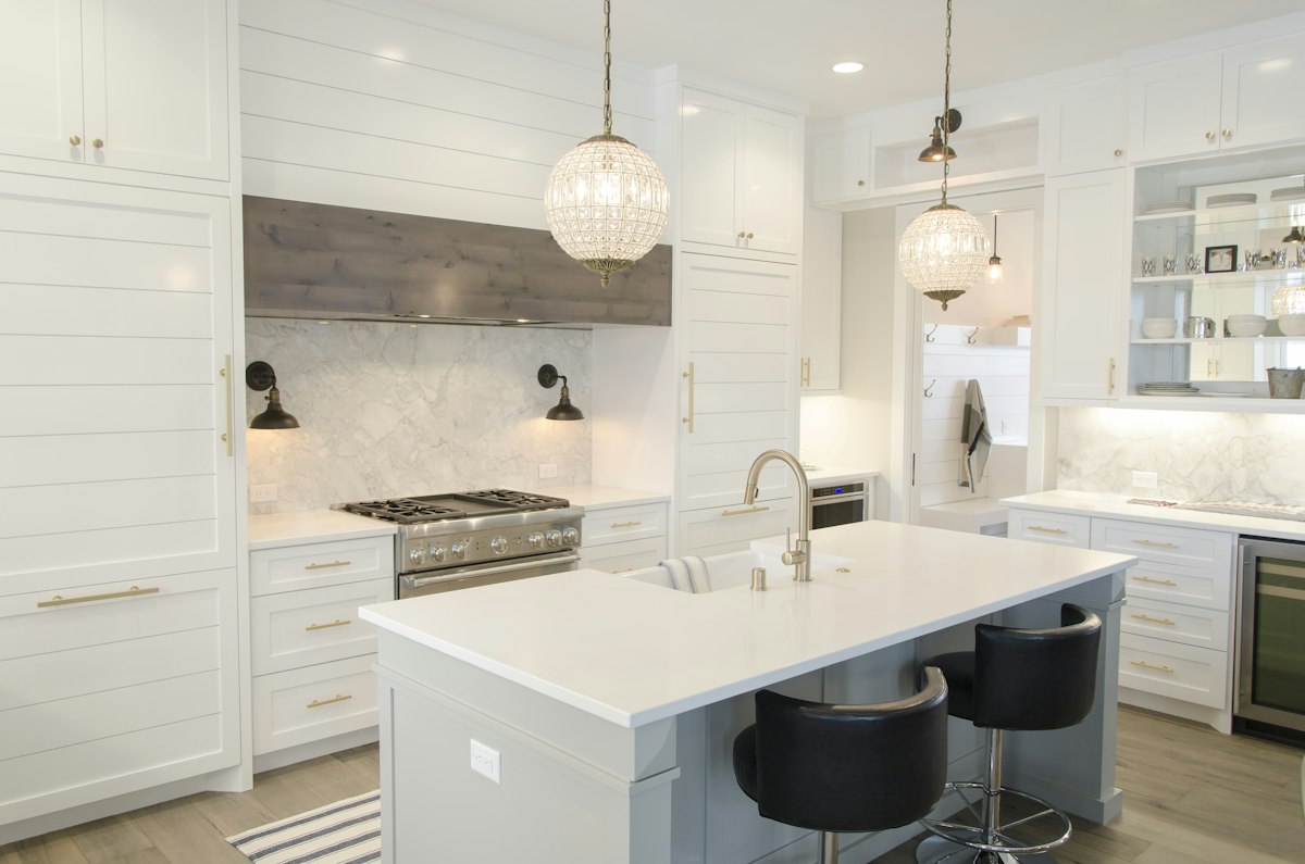 Nordic Oak & Terrazzo Kitchen